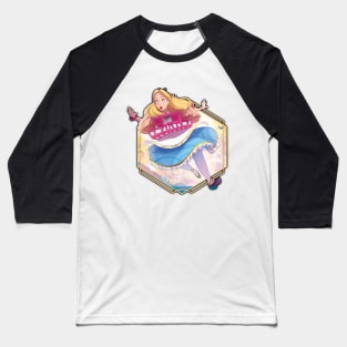 Enchanted Looking Glass Baseball T-Shirt